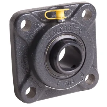 SealMaster 1 in 2-3/4 in 4 in Flange Mount Ball Bearing with Set Screw