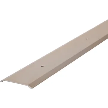 M-D Building Products 1-3/4 In. x 1/8 In. x 36 In. Satin Nickel Aluminum Flat Profile Threshold for Interior Doorways