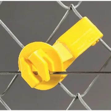 Dare Products Dare Snap-On Yellow Polyethylene U-Post Electric Fence Insulator (25-Pack)