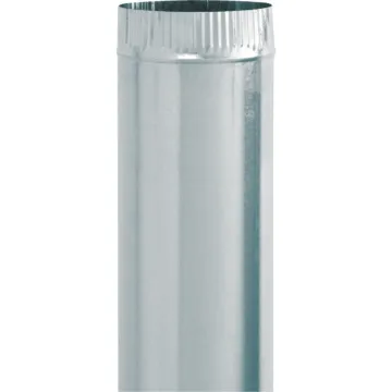 Imperial 26 ga Galvanized Stove Pipe - 8 in. x 60 in.