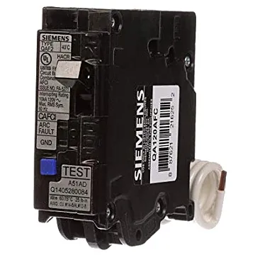 Siemens BRKR QAF2 AFCI 1P 120V 20A 10KA