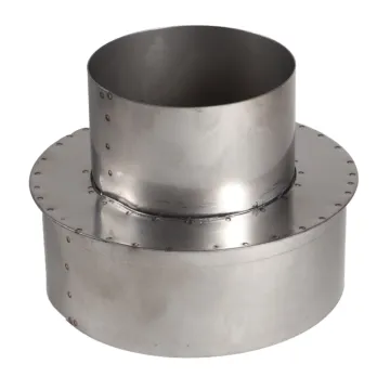 6 x 4 in 304 Stainless Steel Stove Pipe Reducer