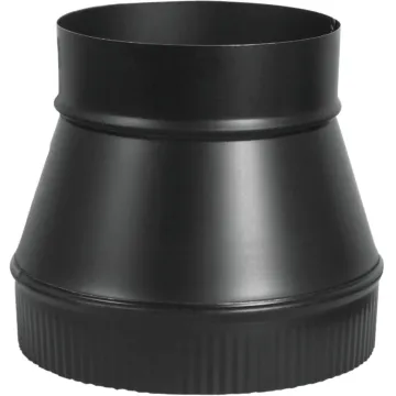 Imperial Single Wall 5 In. - 6 In. 24 ga Black Increaser