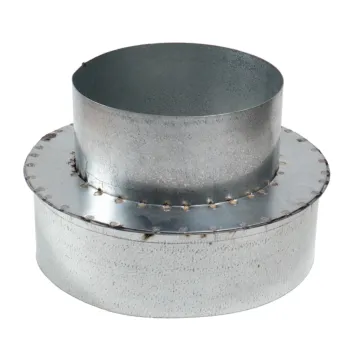 Stove Pipe Reduc 7"x5" Galv 26ga