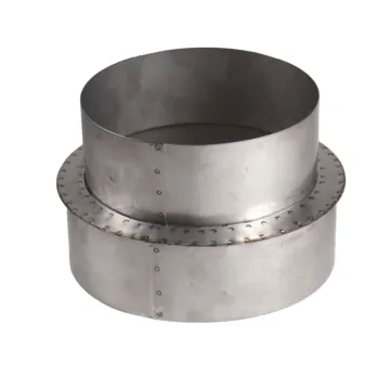 7 x 6 in 304 Stainless Steel Stove Pipe Reducer