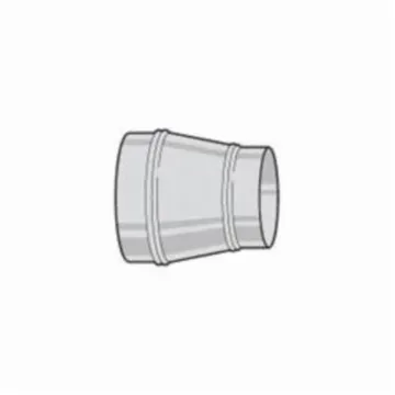 APR Supply Co 9 x 8 in 26 ga Galvanized Stove Pipe Reducer