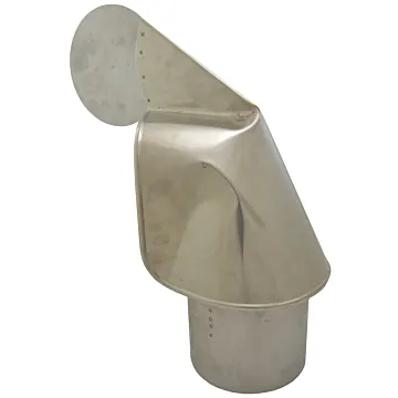 6 in 304 Stainless Steel Stove Pipe Swivel Cap