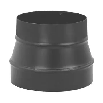 Imperial Stove Pipe Increaser 4"x6" Black