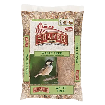 Shafer Seed® 51058 15 lb Bag Waste Free Bird Seed