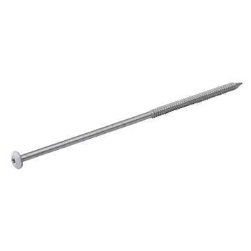 7" White Spouting Screw