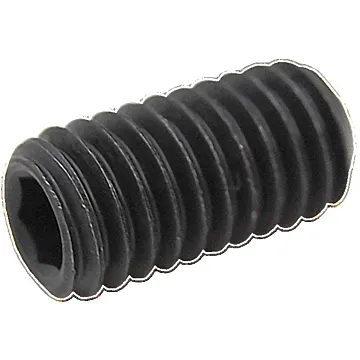 1/4"-20 x 1/4" Set Screw, Coarse Thread, Black Oxide 