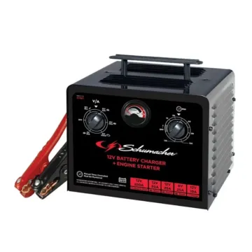 Schumacher 250A 6V/12V Timer-Controlled Battery Charger & Jump Starter