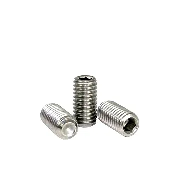 5/16"-18 x 1/2" Set Screw, Coarse Thread, Stainless Steel 