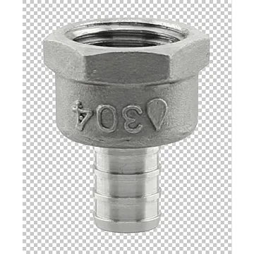 Boshart Industries Adapter 1/2 in Crimp PEX x FPT Pipe Long Radius Elbow