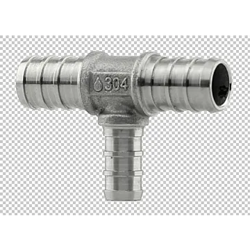 Boshart Industries Tee 3/4 in Crimp PEX Pipe Reducing Tee
