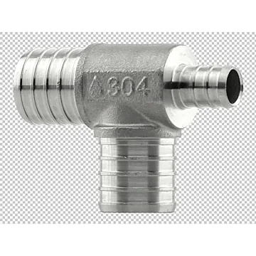 Boshart Industries Tee 1 x 1/2 x 1 in Crimp PEX Pipe Reducing Tee