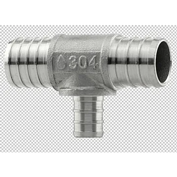 Boshart Industries 1"x1"x1/2" 304SS PEX TEE