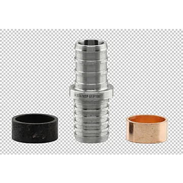 Boshart Industries Coupling 1/2 in Crimp PEX Transition Coupling