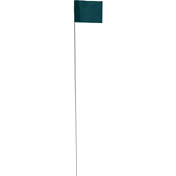KESON® Green Vinyl 21 in Stake Flag