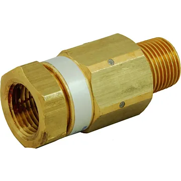 Fluid Controls MNPT x FNPT 3/8 x 3/8 in Ball Bearing Swivel