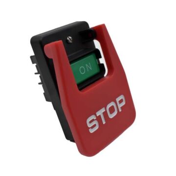 Superior Electric Large Push Button Switch for Table Saws