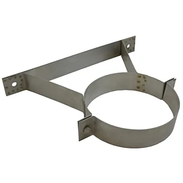 6 in 304 Stainless Steel Stove Pipe Wall Band