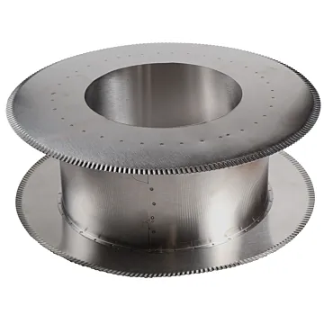 7 in 304 Stainless Steel Stove Pipe Thimble