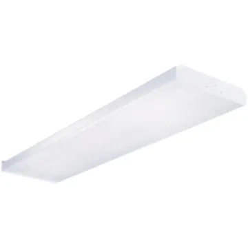 Metalux 4 Ft. 2-Bulb Fluorescent Wraparound Ceiling Light Fixture