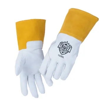 Trust Protection Select Goatskin 4 in. Cuff Gloves - M