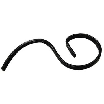 Herschel Parts 1 x 22 x 1-1/4 in Size Steel BlackHeavy Duty S-Tine