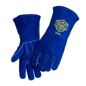 Select Cowhide Welding Gloves (Blue) 