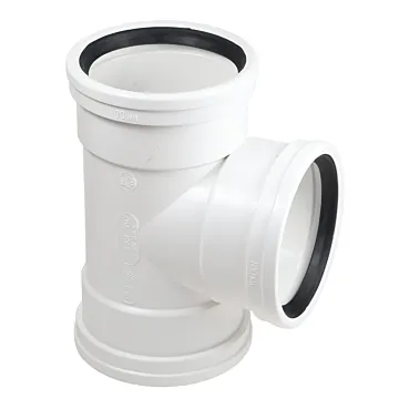 IPEX PVC 90 deg Tee 4 in. SDR35