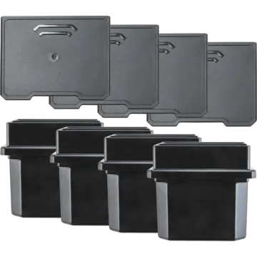 Makita MAKTRAK Deep Standard Bin and Divider Set (4pk)