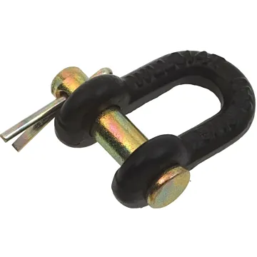 SpeeCo Powder-Coated Utility Clevis, 2000 lb Working Load, 1-1/4 in L Usable