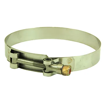 Ideal Tridon 3/4 in. Hex SS 300 Heavy Duty T-Bolt Channel Bridge Clamp 4-1/2 in. to 4-13/16 in.