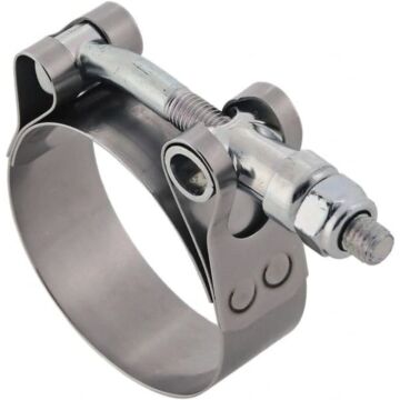 Ideal Tridon 3/4 in. Hex SS 300 Heavy Duty T-Bolt Channel Bridge Clamp 6-1/2 in. to 6-13/16 in.