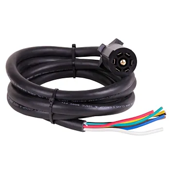 Buyers Plastic Flat 7-Way Trailer Side Trailer Connector