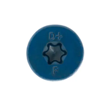 Dewalt Anchors Flat Head Tap-Con Concrete Screw (Blue Climaseal) 1/4" x 4 in.