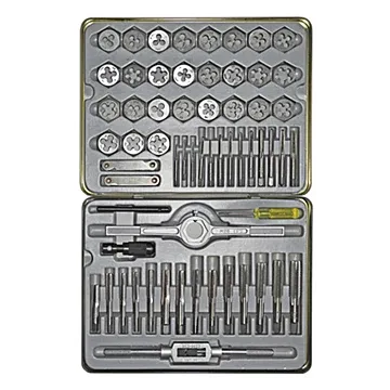 Alfa Tools 60PC CARBON STEEL SAE/METRIC TAP/DIE SET