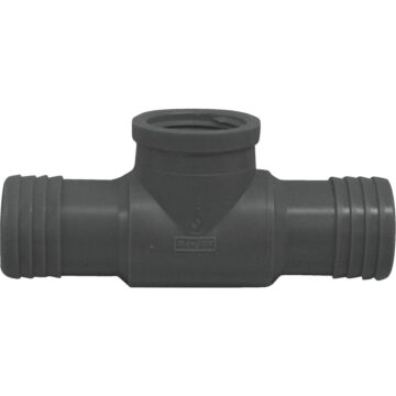 Plumbeeze 1-1/4" x 1-1/4" x 3/4" FPT COMBINATION TEE - PVC