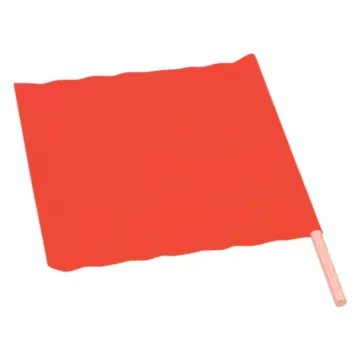 TruForce™ TF1830 18 in 18 in Fluorescent Orange Traffic Warning Flag