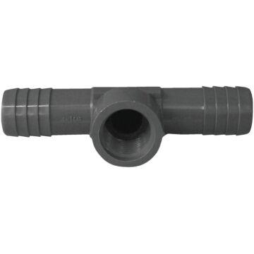 Boshart Industries 3/4"INSx3/4"INSx1/2"FPT COMB / RED TEE - PVC