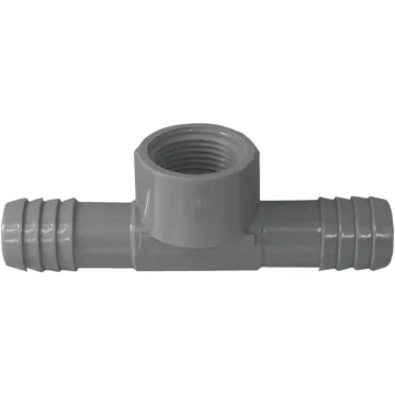Plumbeeze Boshart 3/4 In. x 3/4 In. x 3/4 In. FIP Combination Polypropylene Insert Tee