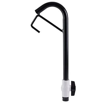 CropCare Black Valves Tank Fill Spout