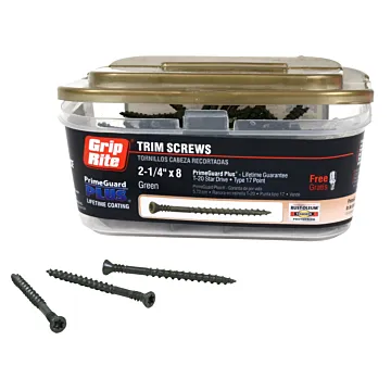 Grip-Rite® #8 x 2-1/4 in T-20 Star 2-1/4 in Deck Screw 1 lb