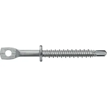 Dewalt Anchors 1/4" x 2" Lag Eye, Lag Eye Tek Screw, Zinc