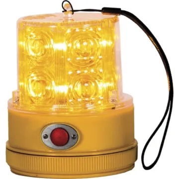 Buyers Products SL475A 4.75 in Height Magnetic Amber Portable Magnetic Beacon Light