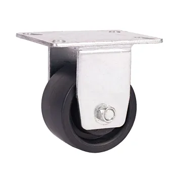 World Casters & Equipment Manufacturing 500 lb 3 in Duraplas (Polyolefin) Rigid Caster
