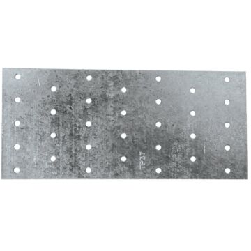 Simpson Strong-Tie 3-1/8 In. W x 7 In. L 20 ga Galvanized Steel Tie Plate