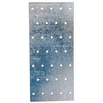 Simpson Strong-Tie TP 20-Gauge Galvanized Tie Plate - 3-1/8 in. x 7 in.